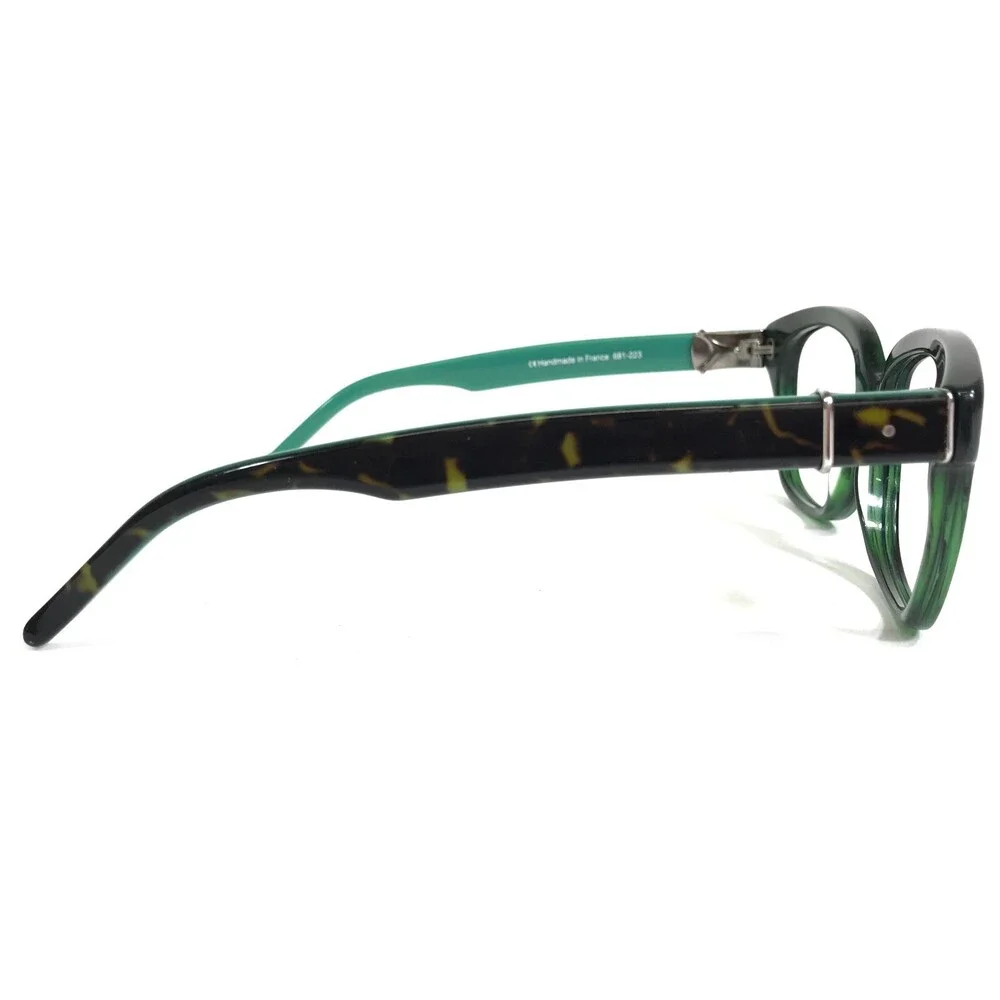 Robert Marc Eyeglasses Frames 681-223 Green Tortoise Square Thick Rim 50-17-135